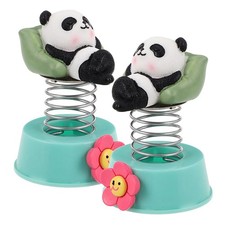  2 Pcs Accessori Panda Decorazione Auto Decorazioni Del Cruscotto Carine Per