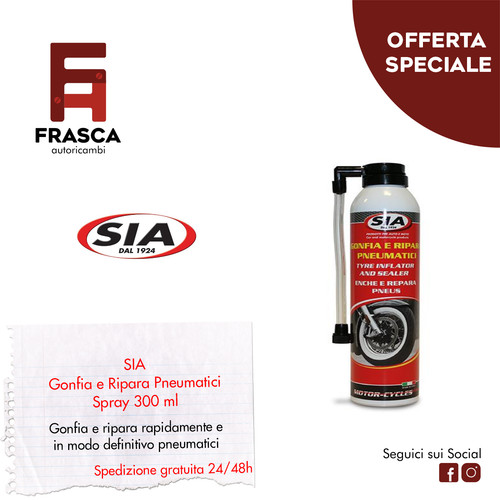 Gonfia ripara pneumatici per - ripara,
