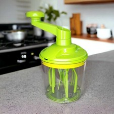 TUPPERWARE D146 SPEEDY-CHEF 1,25 L VERDE CHIARO EASY-MIX FRULLATORE FRULLATORE PANNA