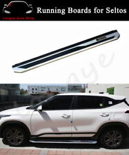 2 PZ Pedane adatte per Kia Seltos 2020-2023 Side Step Nerf Barre Protezione
