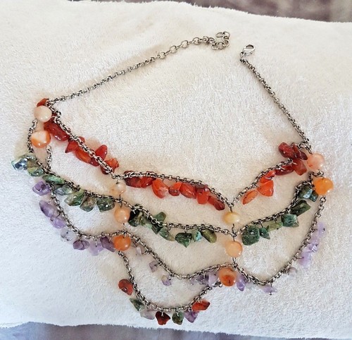 Collana etnica indiana - collana,
