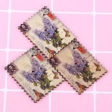  20 PCS Bottoncini Decorativi Pulsanti Vintage Vecchi Nuovi ​​legno