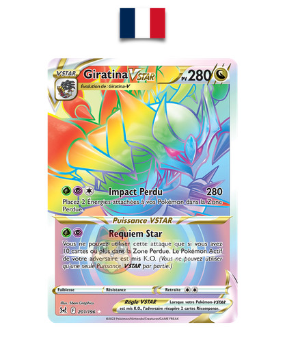 Carte pokémon giratina - carte,