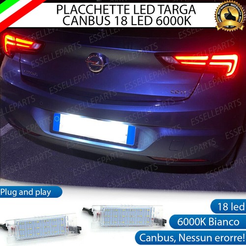 Coppia placchette targa led - coppia,