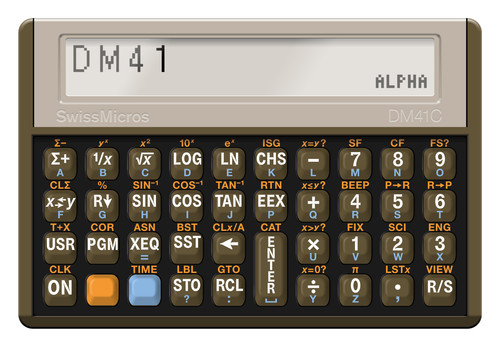 Swissmicros dm41c calcolatrice - swissmicros,