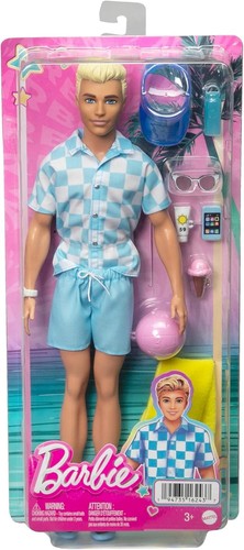 Barbie bambola ken biondo - biondo, con