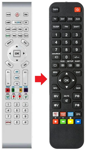 Telecomando adatto per
