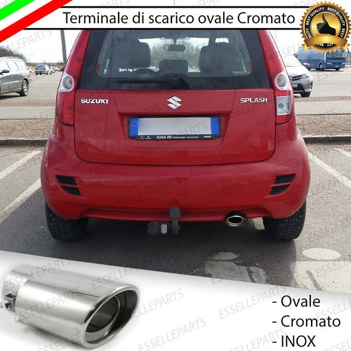Terminale scarico cromato - terminale,