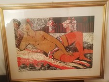 Salvatore Fiume 80x60 litografia facente parte di collezione privata