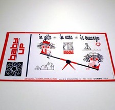 BABY UP TECNORESIN CUNEO ALTALENA SMONTABILE DEPLIANT ANNI '70 L0514S9 