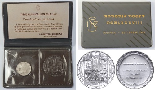 Medaglia bononia docet - bononia,