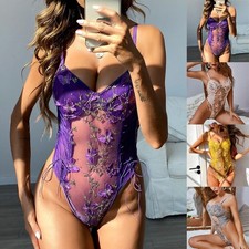 Body da donna sexy stringato