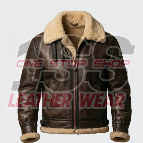 Giacca pelle shearling - in,