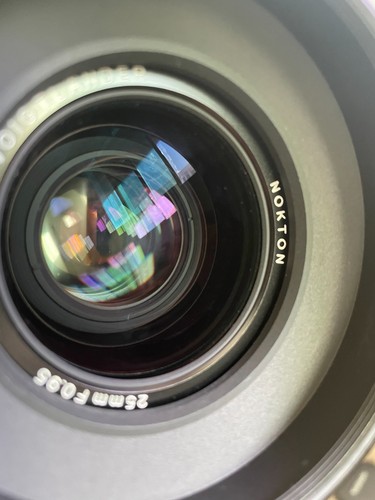Objectif voigtländer nokton - objectif,