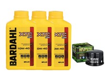 KIT/TAGLIANDO PER YAMAHA XP 500 SP T-MAX WHITE MAX BARDAHL XTC 10W40 FILTRO OLIO