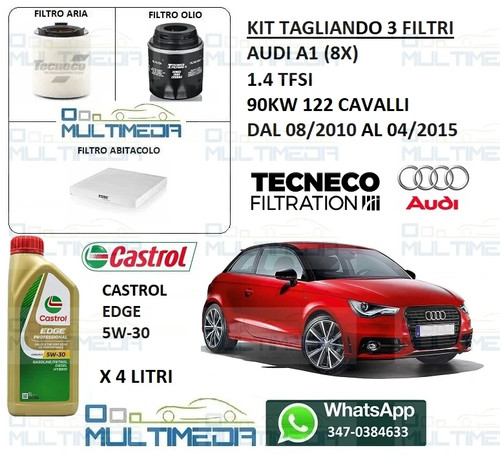 Kit tagliando filtri - filtri, olio