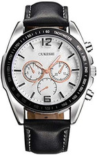 OROLOGIO UOMO in ACCIAIO AUTOMATICO POLSO VINTAGE QUARZO RAGAZZO NAUTICO A13 (Bi