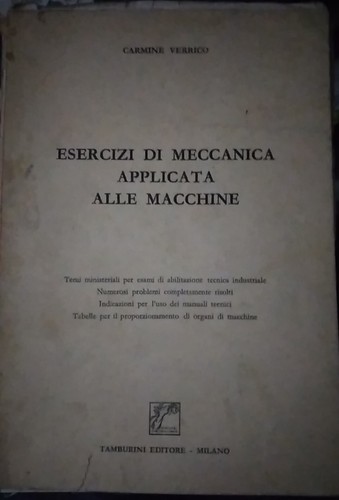 Verrico esercizi meccanica - esercizi,