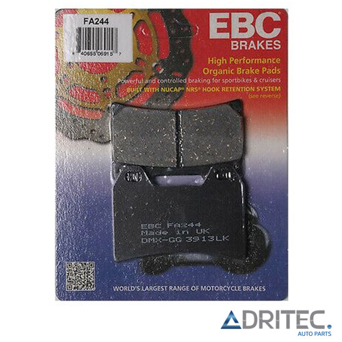 Pastiglie freno anteriore ebc - freno,