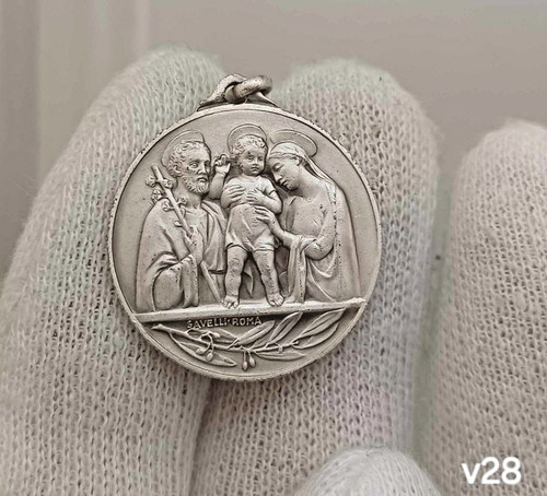 Medaglia votiva papa pio - papa, xii