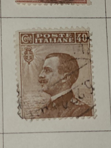 Foreign italy italian 40c - ,