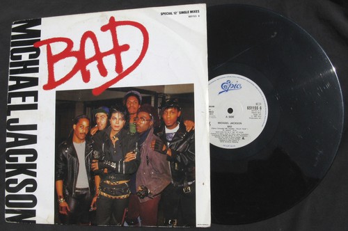 Michael jackson bad - disque, 33t