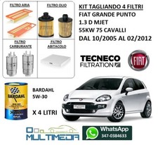 TAGLIANDO FILTRI E OLIO