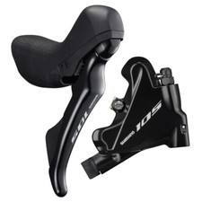 COPPIA COMANDI SHIMANO 105 11X2 ST-R7020  DISC COMANDI + PINZA