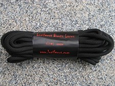 Lacci neri lunghi 380 cm fino