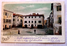 BORGO A BUGGIANO TRATTORIA PIAZZA C.SALUTATI FP COL VG 1917 - LUCCA
