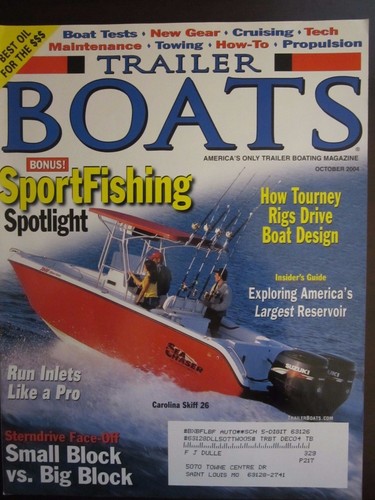Trailer boats magazine - boats, october