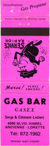 Gas bar gasex serge clément - bar,