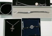 Lotto bigiotteria Uomo collane- bracciali 7 pezzi 