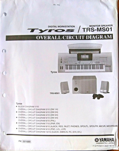 Yamaha tyros digital - yamaha,
