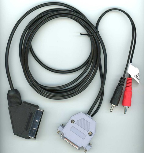Cavo amiga rgb - tv, con