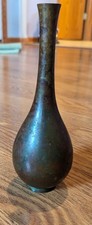 Vaso giapponese in bronzo a