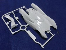 Tamiya Rising Edge White Mini 4WD Body Plastica Ricambi Auto da Corsa Usati