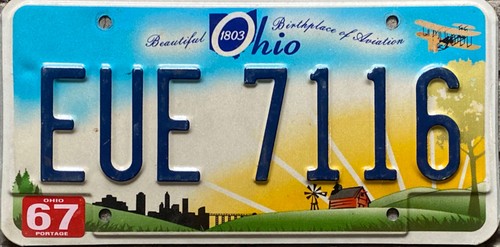 Targa usa originale auto ohio - usa,