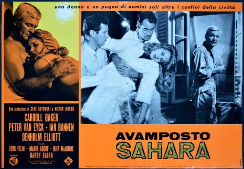 Fotobusta avamposto sahara - fotobusta,