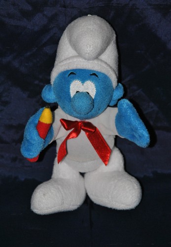 Peluche doudou schtroumpf - 🍀peluche,