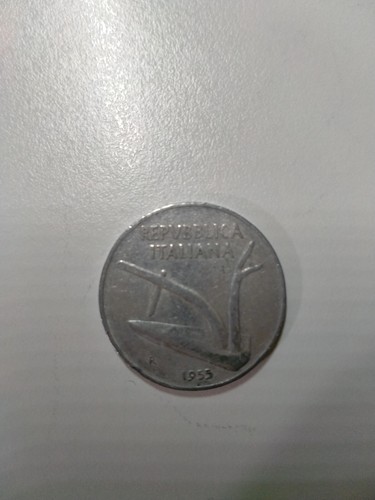 Moneta lire del 1955 - lire,