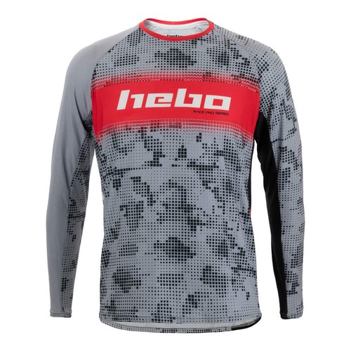 Camicia hebo race - race, grigio