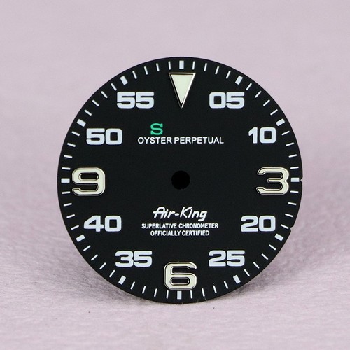Orologio 5mm quadrante - 28,5mm, nero