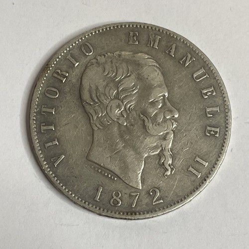 Italia regno lire - italia, 1872