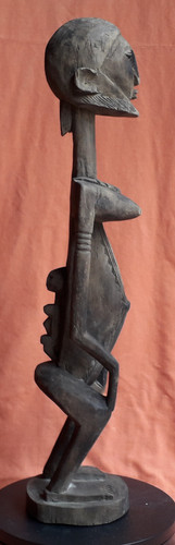 Dogon standing figure with - dogon,