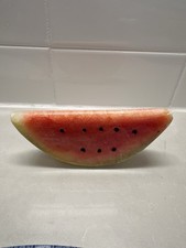 Fetta di anguria intagliata