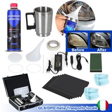 Kit Lucidatura Rinnova Fari Completo Di Accessori + Valigetta +800g Di Polimero