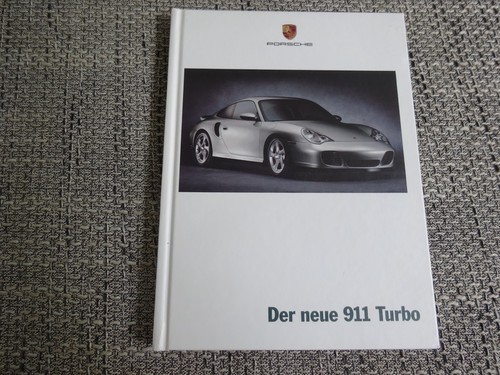 Porsche 911 996 turbo prospekt - turbo,