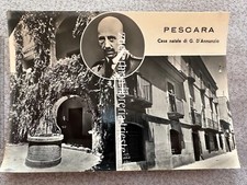 CASA NATALE DI D’ANNUNZIO Pescara Abruzzo cartolina