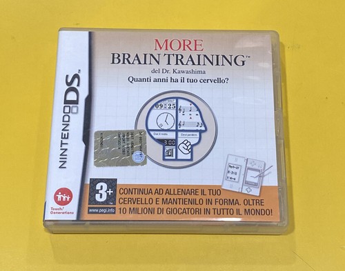 More brain training gioco - training, ds